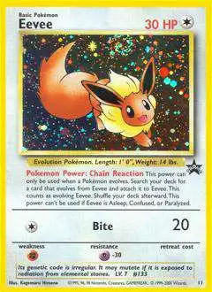 Pokemon Promo Eevee #11 [Lightly Played]