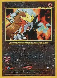 Pokemon Promo Cards WotC Promo Entei #34 [Moderately Played]