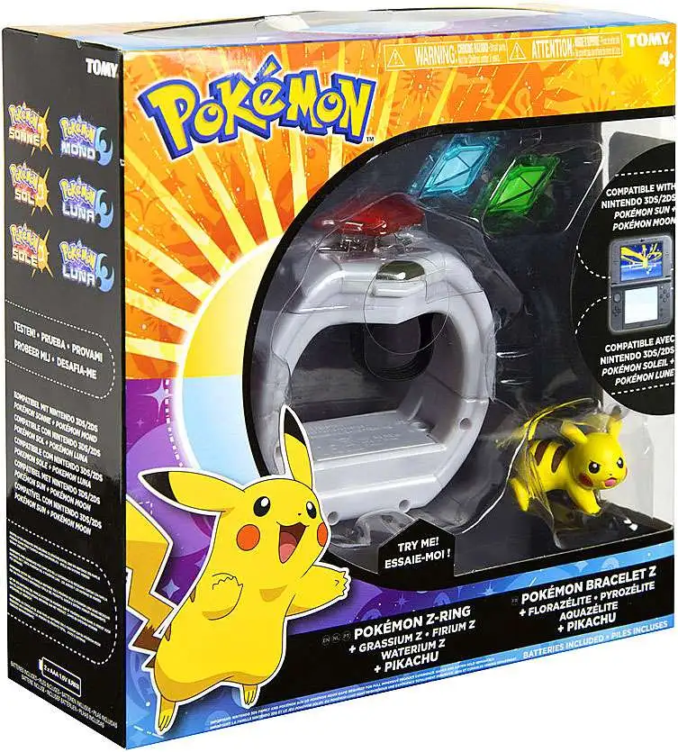 Tomy Pokemon Z-Power Ring Set