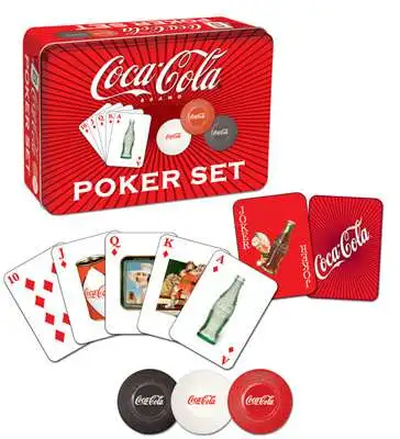 Coca-Cola Collector's Poker Set