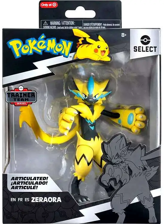 Pokemon Select Zeraora Exclusive 6 Action Figure Jazwares