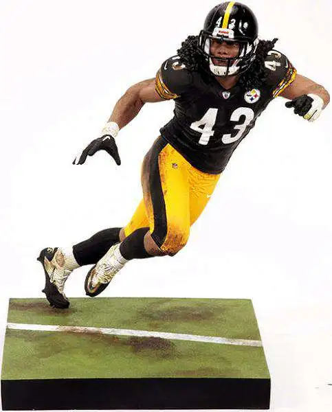 McFarlane Toys NFL Pittsburgh Steelers Sports Picks Football Series 29 Troy  Polamalu Action Figure Retro Jersey - ToyWiz