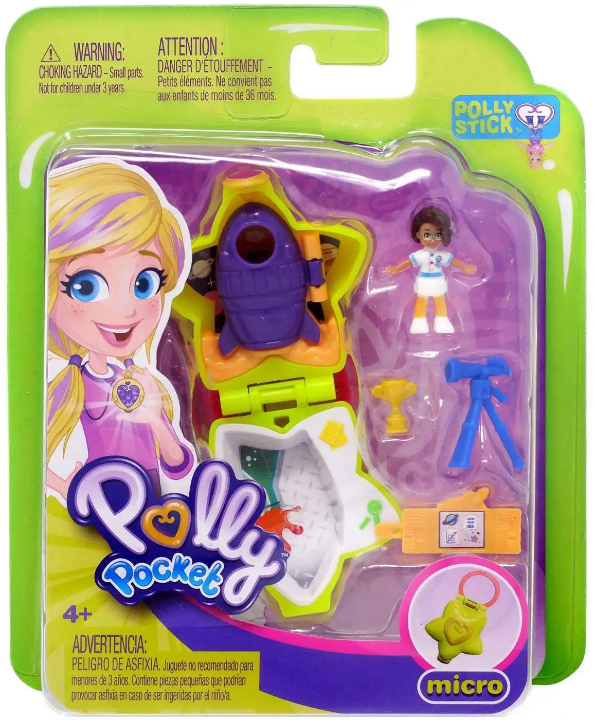 Polly Pocket Micro Rockin Science Playset Mattel Toys - ToyWiz