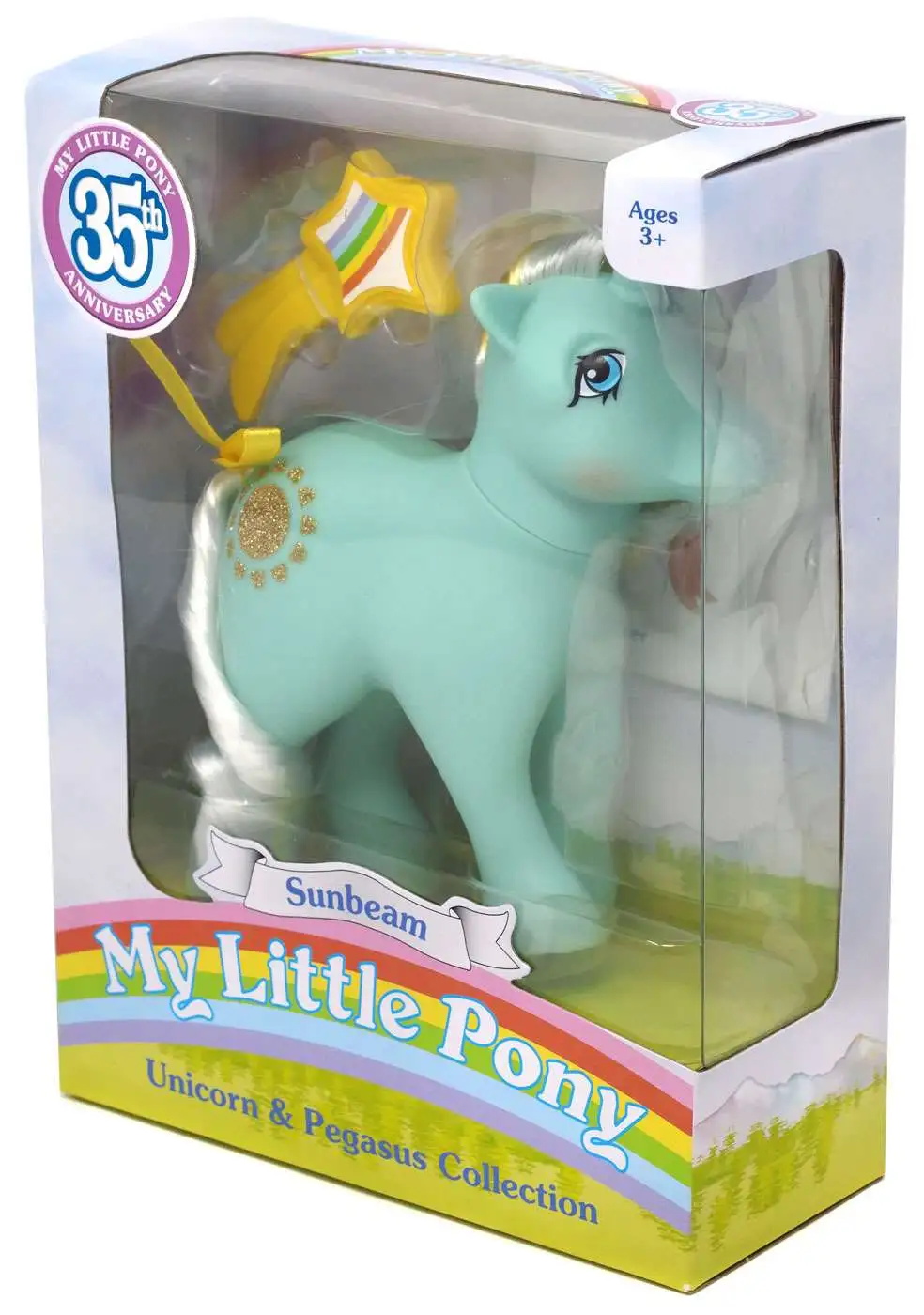My Little Pony 35252 Unicorn & Pegasus Collection-Sunbeam Pony Multicolor 