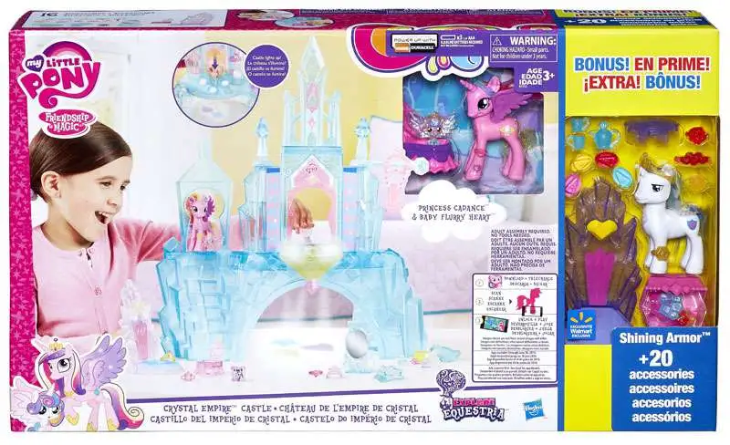 My little pony store equestria crystal empire castle