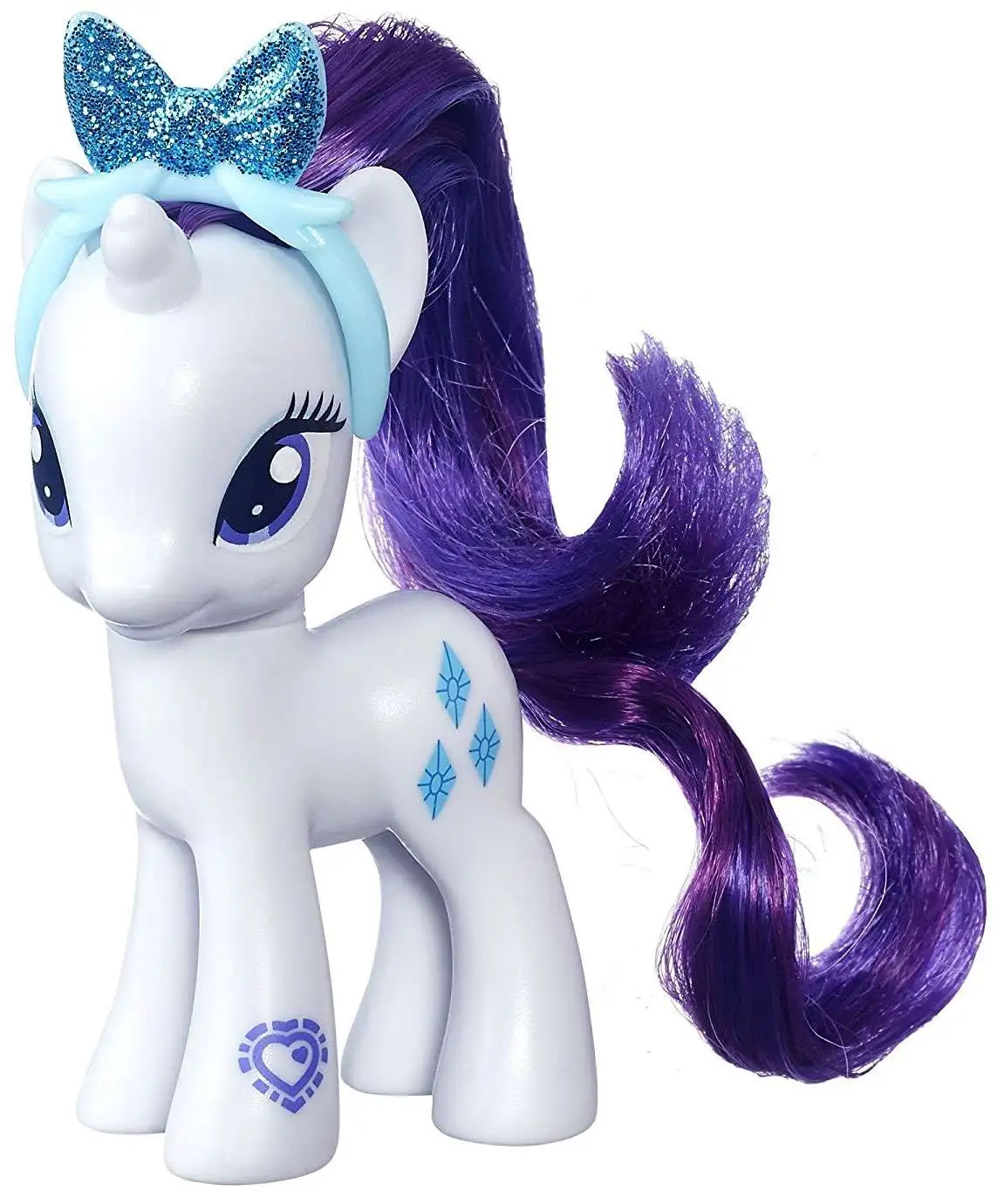 Hasbro b0367-My Little Pony-explore Equestria-Rarity con luz 