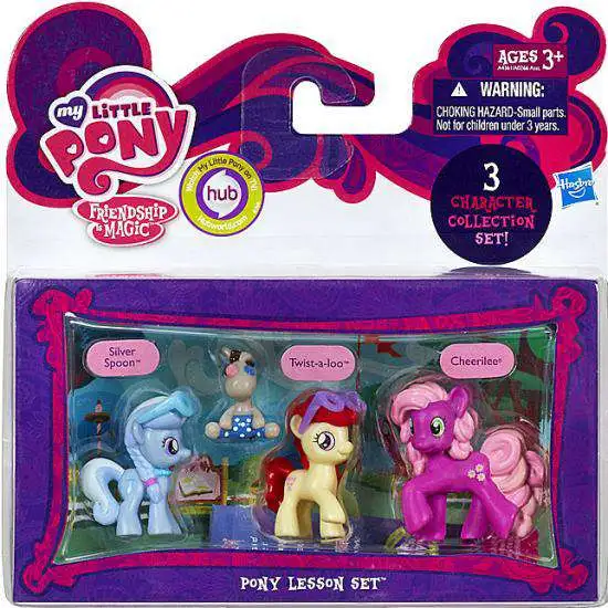 My Little Pony Friendship is Magic Character Collection Sets Pony Lesson Figure Set