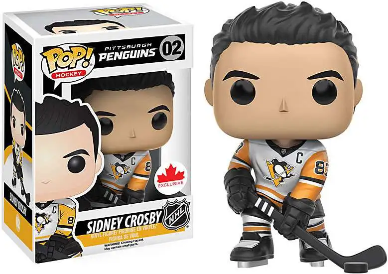 Funko Pop! Hockey Pittsburgh Penguins Sidney Crosby Yellow Jersey Fanatics  Exclusive Figure #46