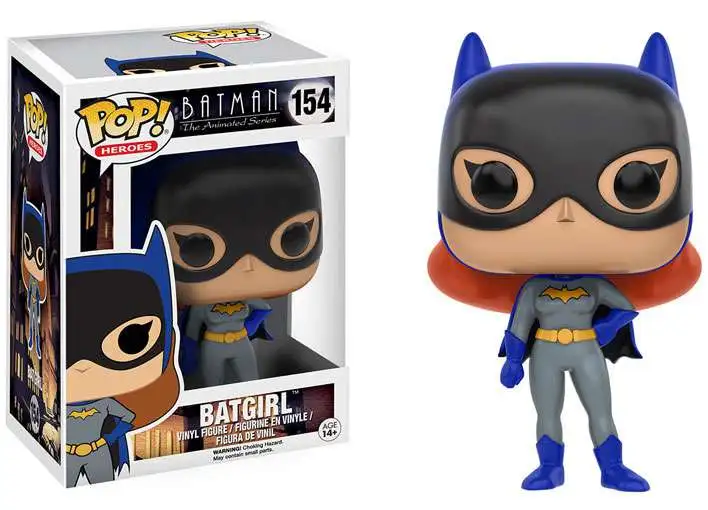 Funko Batman The Animated Series POP! Heroes Batgirl Vinyl Figure #154 [The Animated Series, Damaged Package]