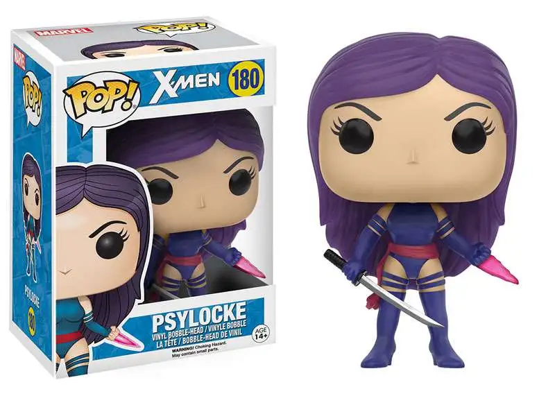 Funko X-Men POP! Marvel Psylocke Vinyl Bobble Head #180 [Loose]