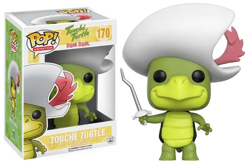 Funko Hanna-Barbera POP! Animation Touche Turtle Vinyl Figure #170 [No Cross Regular Version, Damaged Package]