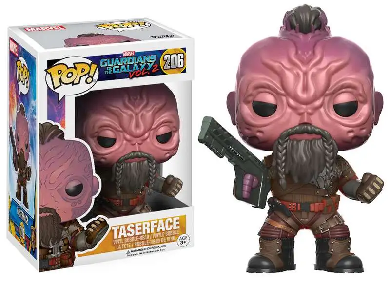 Funko Guardians of the Galaxy Vol. 2 POP! Marvel Taserface Vinyl Bobble Head #206 [Damaged Package]