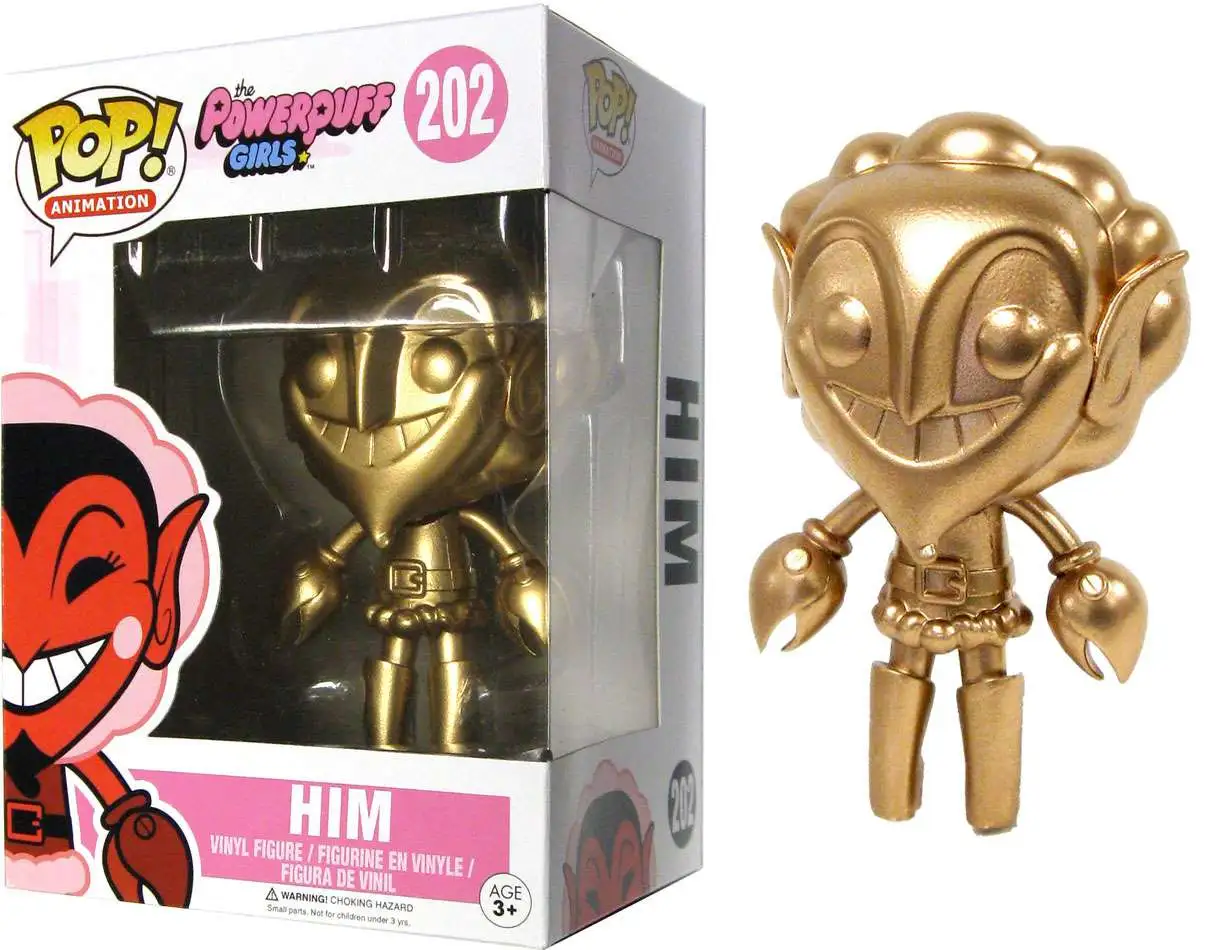 Funko Powerpuff Girls POP! Animation Gold Him Custom Painted Vinyl Figure #202 [Regular Version]