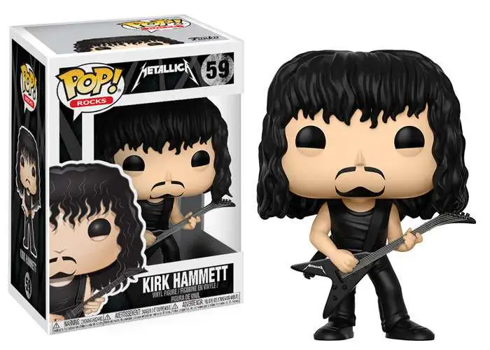その他 Funko POP! Rocks Kirk Hammett 59 Funko Metallica POP Rocks Kirk Hammett Vinyl Figure 59