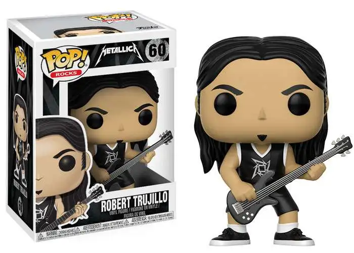 Funko Metallica POP! Rocks Robert Trujillo Vinyl Figure #60 [Damaged Package]