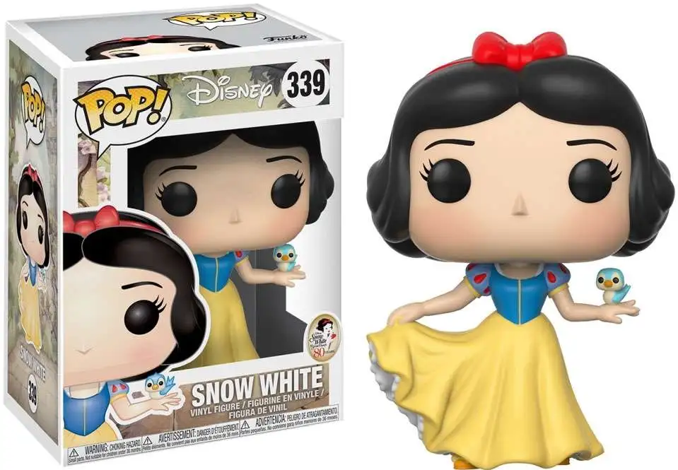 Funko Disney Snow White POP Disney Snow White Vinyl Figure 339 with Bird -  ToyWiz