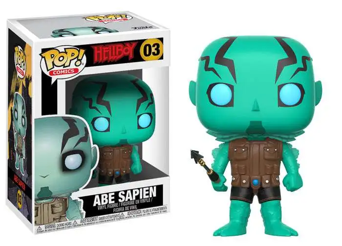 Funko Hellboy POP! Comics Abe Sapien Vinyl Figure #03 [Damaged Package]