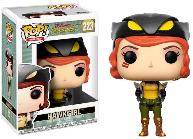 Funko DC Bombshells POP! Heroes Hawkgirl Vinyl Figure #223 [Damaged Package]