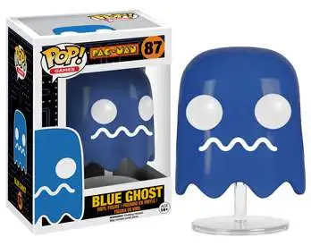 Funko Pac Man POP! Games Blue Ghost Vinyl Figure #87 [Damaged Package]