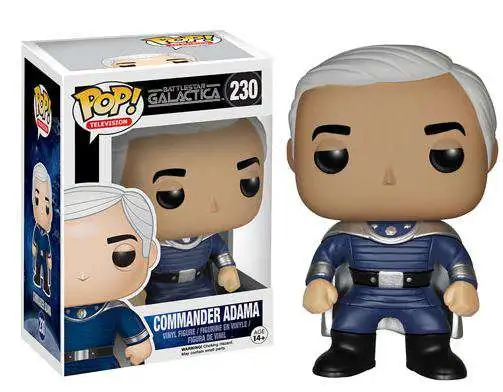 Funko Battlestar Galactica POP! Television Commander Adama Vinyl Figure #230