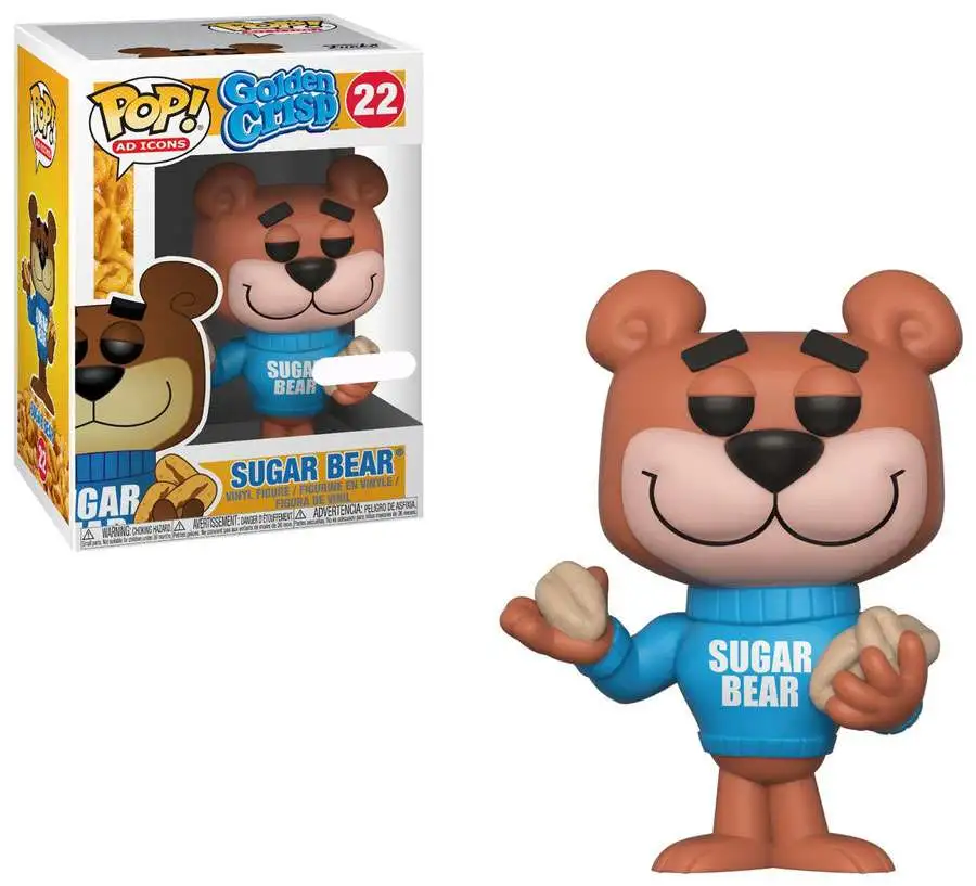 Funko Post POP! Ad Icons Sugar Bear Exclusive Vinyl Figure #22 [Golden Crisp, Damaged Package]