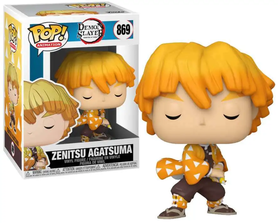 Funko Demon Slayer POP Animation Zenitsu Agatsuma Vinyl Figure