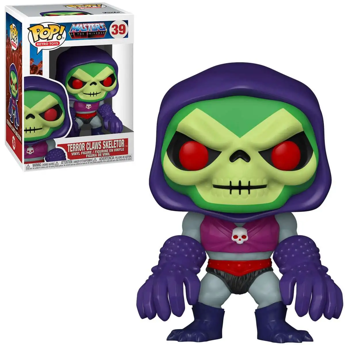 Funko Masters of the Universe POP! Animation Skeletor Vinyl Figure #39 [with Terror Claws, Damaged Package]