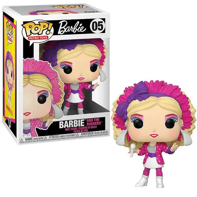 Funko Hasbro Retro Toys Pop Vinyl Figure Rock Star Barbie in Stock for sale online 