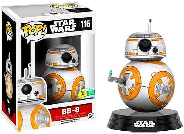 Funko The Force Awakens POP! Star Wars BB-8 Exclusive Vinyl Bobble Head #116