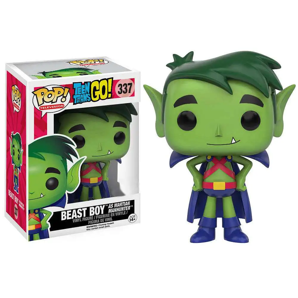 Funko DC Teen Titans Go! POP! Television Beast Boy as Martian Manhunter Exclusive Vinyl Figure #337 [Damaged Package]