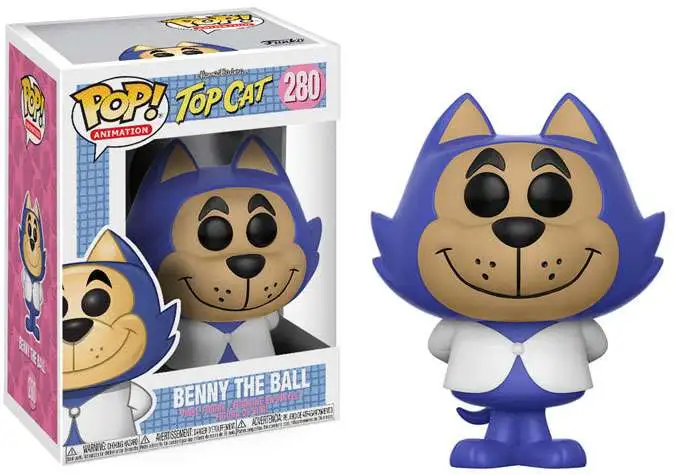 Funko Hanna-Barbera Top Cat POP! Animation Benny the Ball Vinyl Figure #280 [White Shirt, Regular Version, Damaged Package]