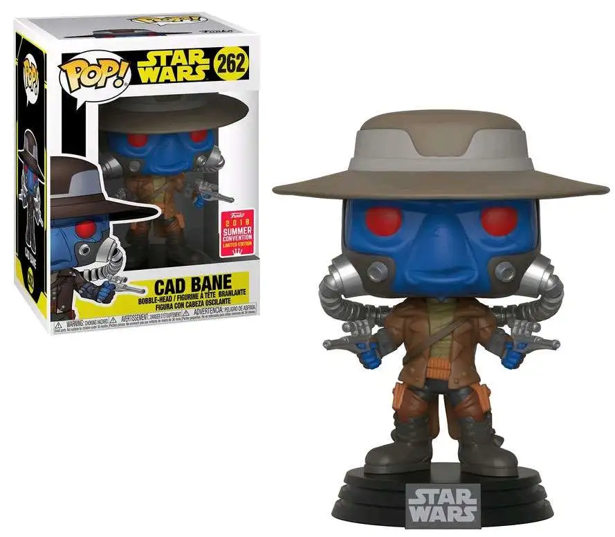 Funko Clone Wars POP! Star Wars Cad Bane Exclusive Vinyl Bobble Head #262