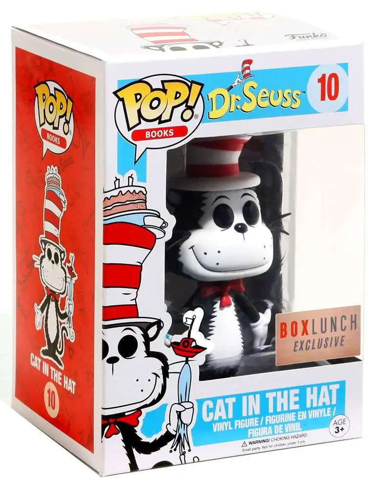 Funko Dr. Seuss POP! Books Cat in the Hat Exclusive Vinyl Figure #10 [Umbrella]