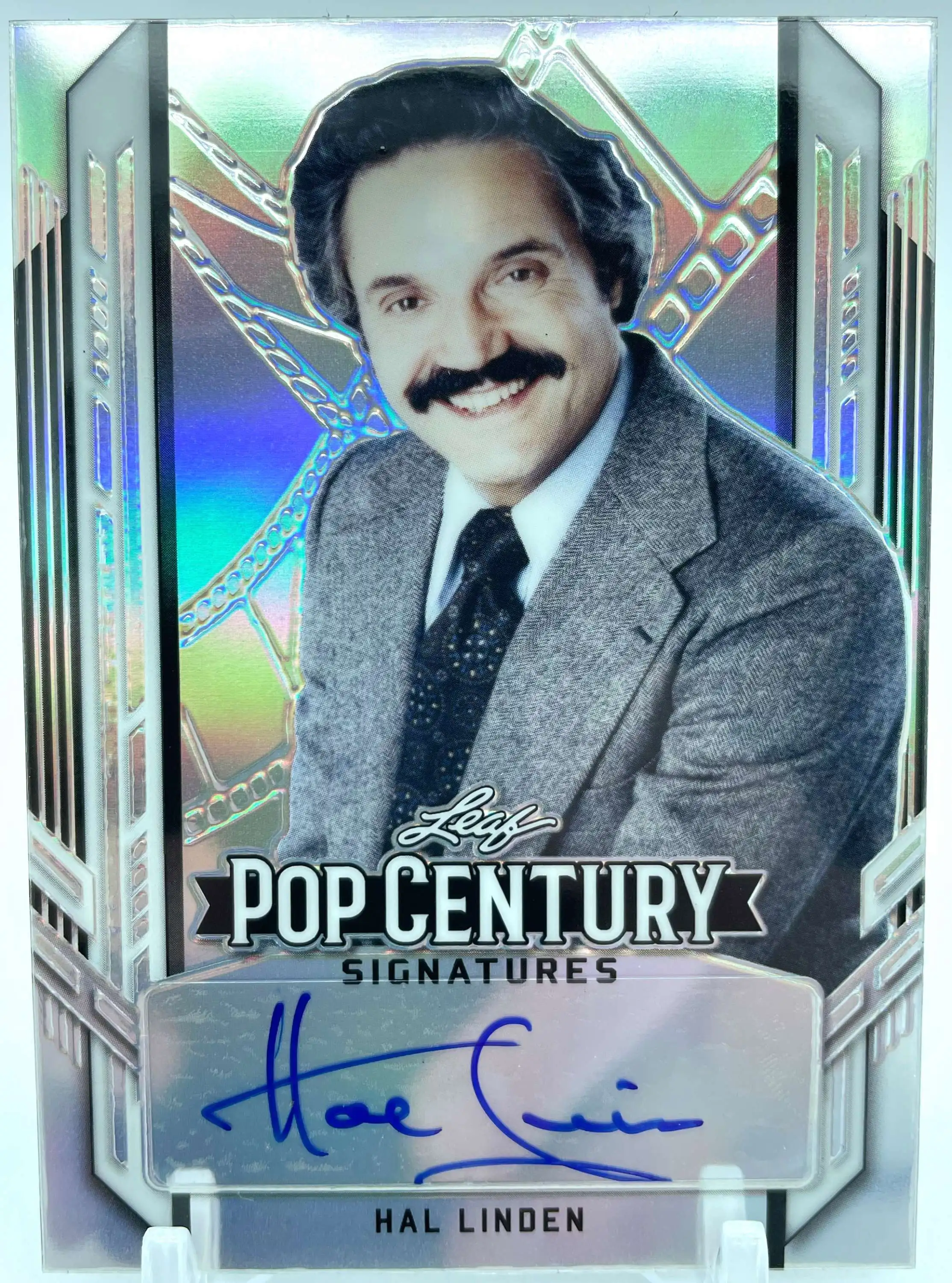 Leaf 2021 Pop Century Hal Linden 33/60 Single Collectible Card BA-HL1 [Autograph!!]