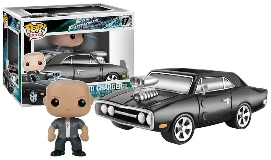 Funko Fast & Furious POP! Rides 1970 Charger with Dom Toretto Vinyl Figure #17