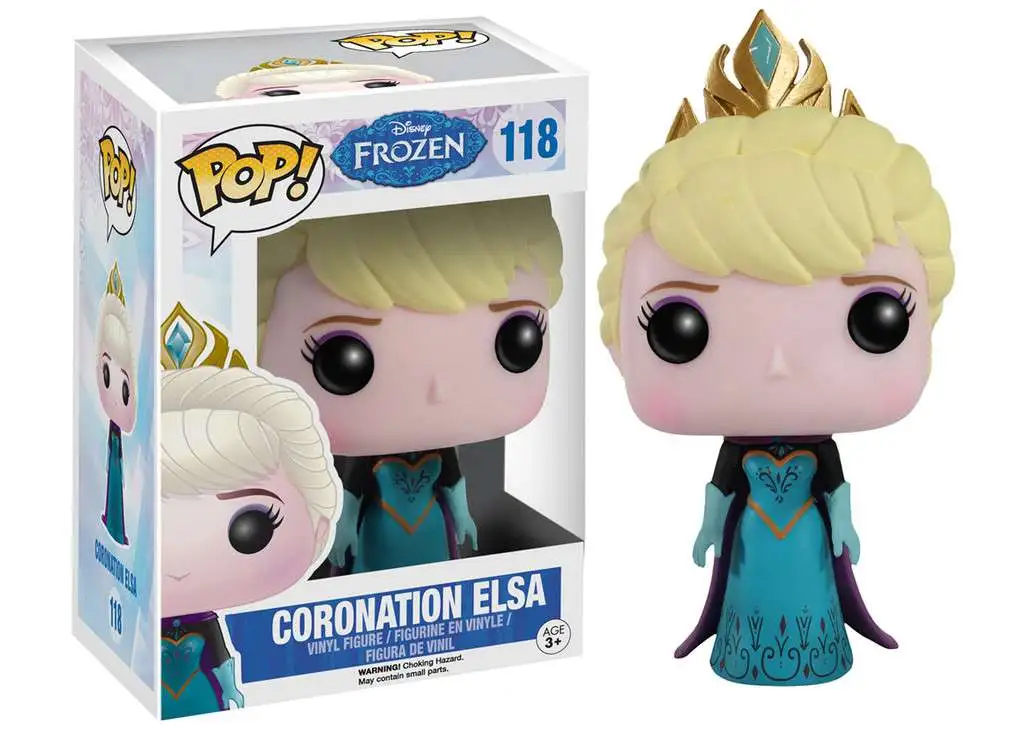 Funko Disney Frozen POP Disney Coronation Elsa Vinyl Figure - ToyWiz