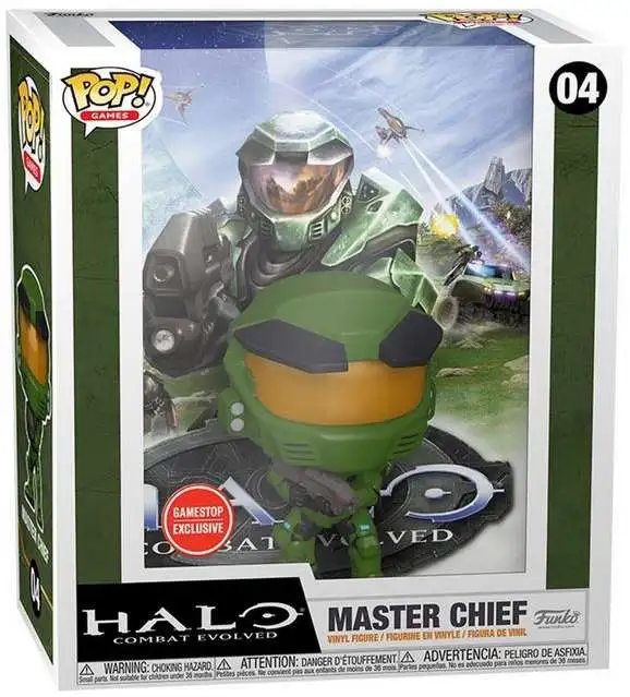 Funko Halo Combat Evolved POP! Games Cover Master Chief Exclusive Vinyl Figure #04 [Damaged Package]