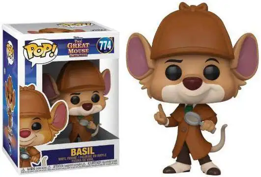 Funko The Great Mouse Detective POP! Disney Basil Vinyl Figure #774 [Damaged Package]