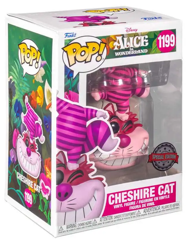 Funko Disney Alice in Wonderland POP Disney Cheshire Cat Exclusive