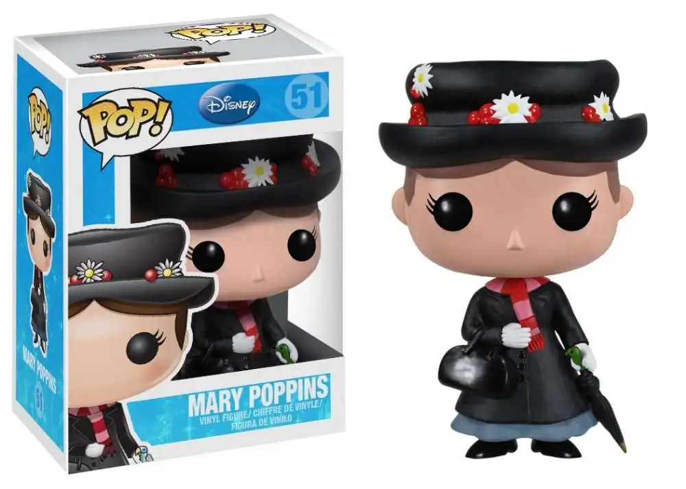 Mary Poppins Returns with Bag POP Disney #467 Vinyl Figur Funko 