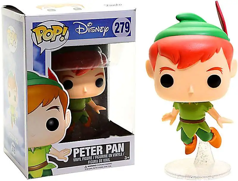 Vinyl Figure #10 New In Box Disney Pop Funko Peter Pan Tinker Bell Pop 