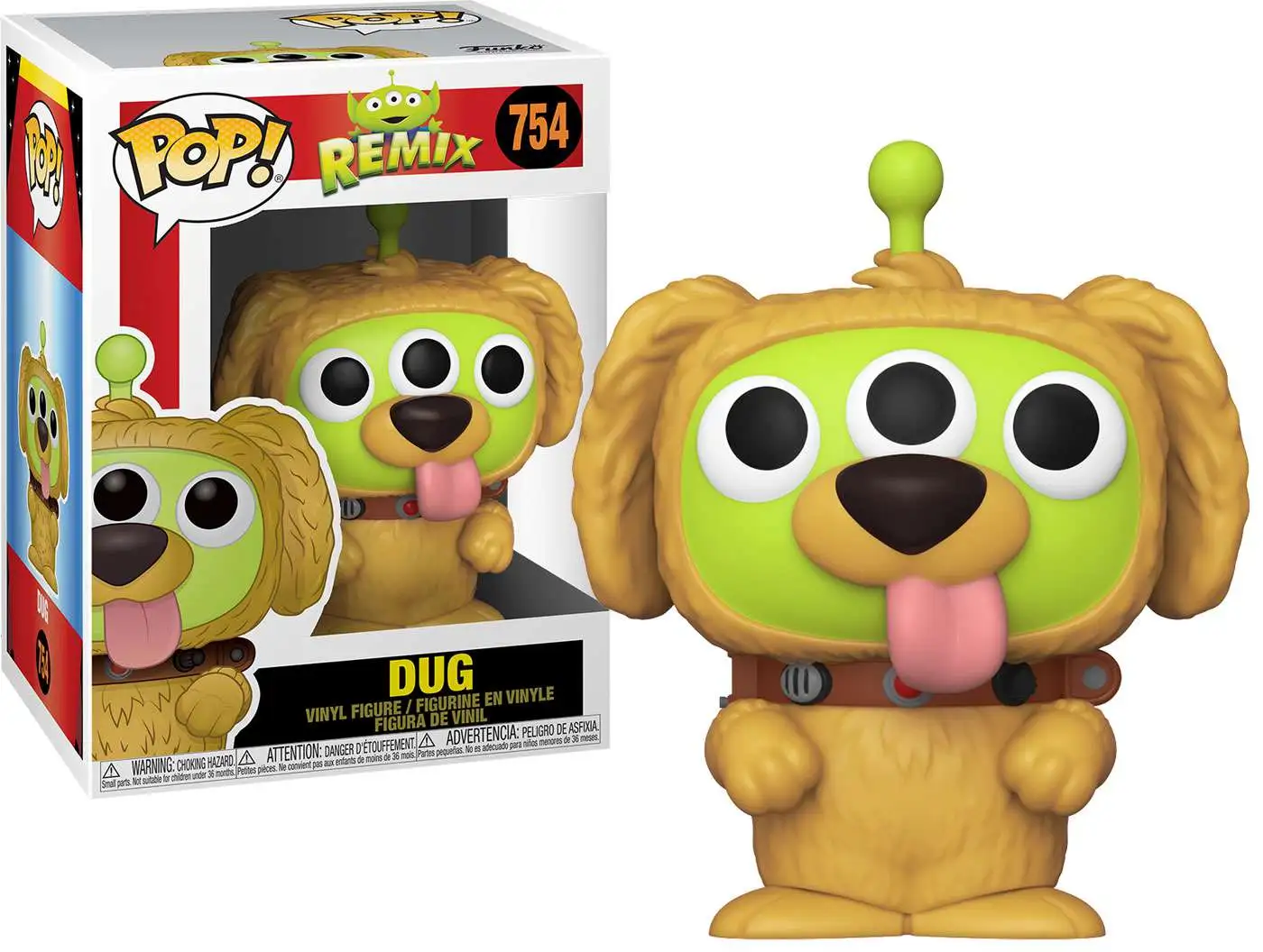 Funko Pop! Pop Pin Disney Pixar: UP - Dug with Chase 