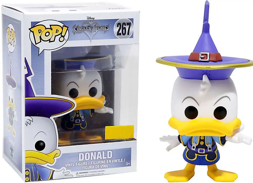 Donald Duck Kingdom Hearts POP Disney #262 Vinyl Figur Funko 