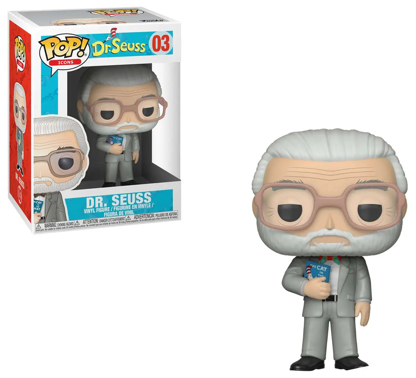 Funko POP! Icons Dr. Seuss Vinyl Figure #03 [Damaged Package]