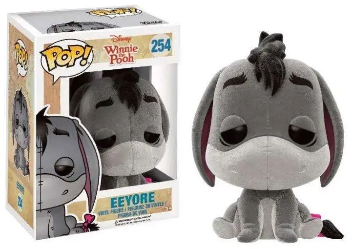 Funko Winnie the Pooh POP! Disney Eeyore Exclusive Vinyl Figure #254 [Flocked]