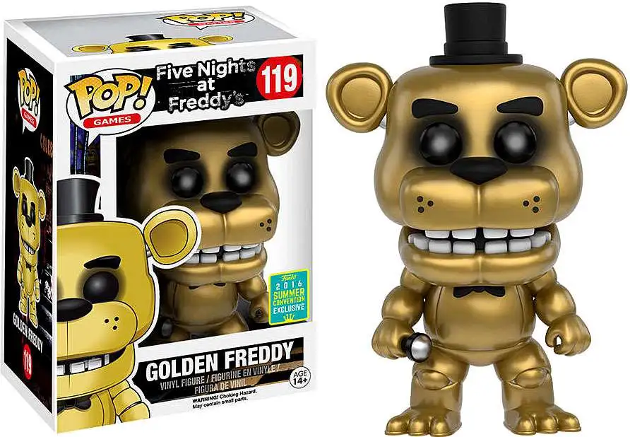 Funko Five Nights at Freddys POP Games GOLDEN Freddy Exclusive Vinyl Figure  119 - ToyWiz