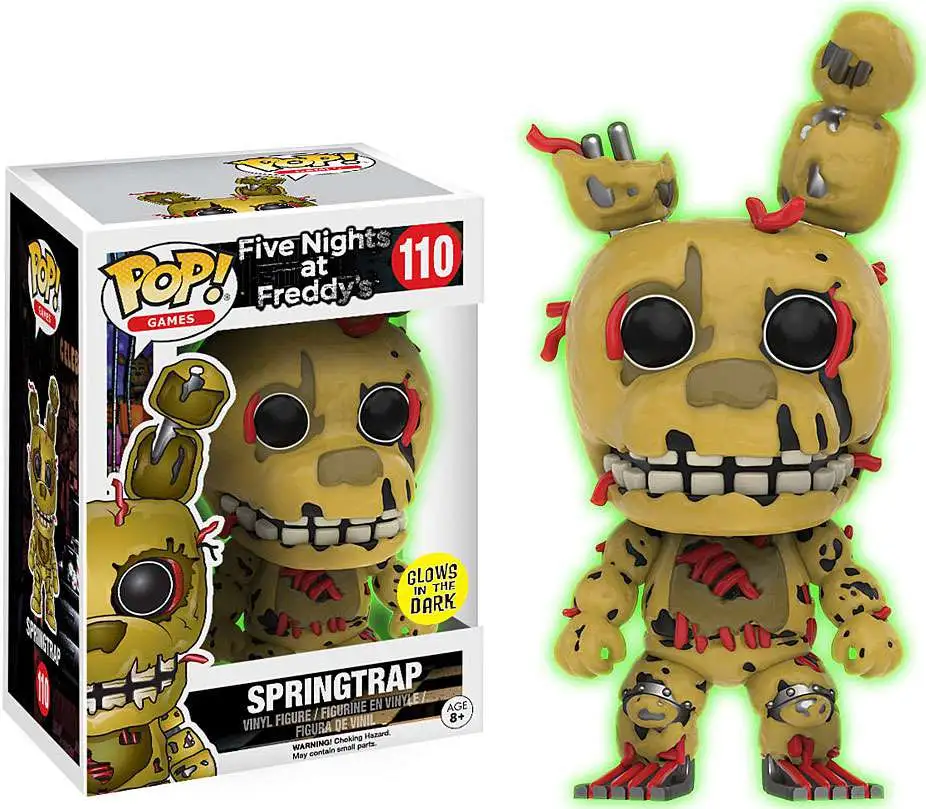 Funko Five Nights at Freddys POP Games Springtrap Exclusive Vinyl