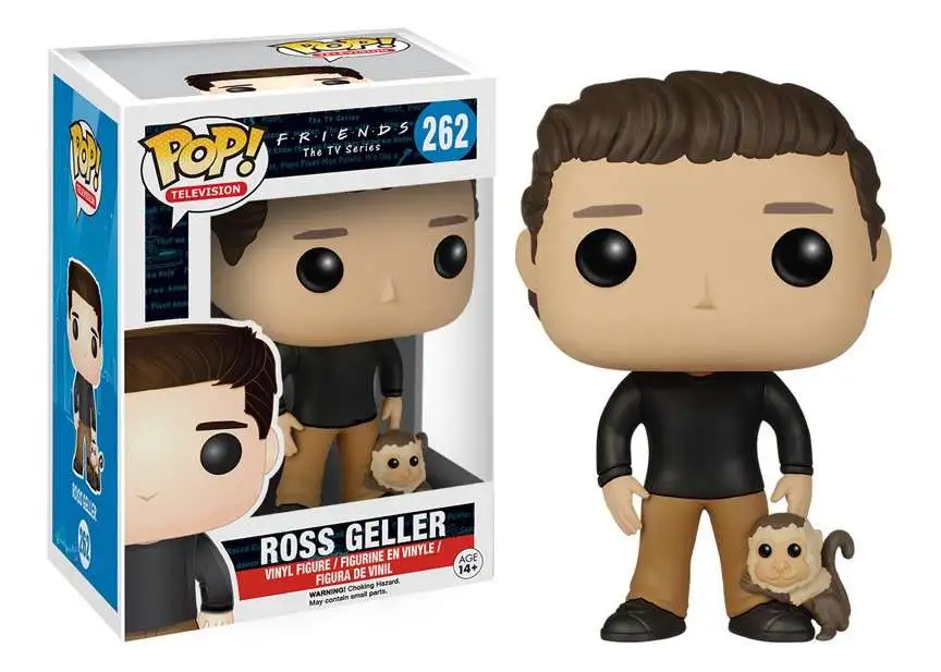 Funko Friends POP Television Ross Geller Vinyl Figure 262 - ToyWiz