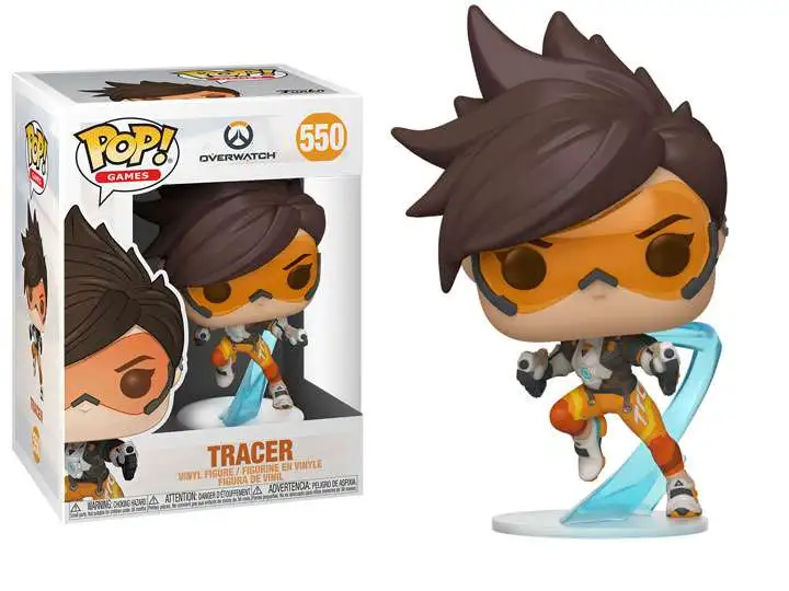 Funko Overwatch 2 Pop! Games Tracer Exclusive Vinyl Figure #550