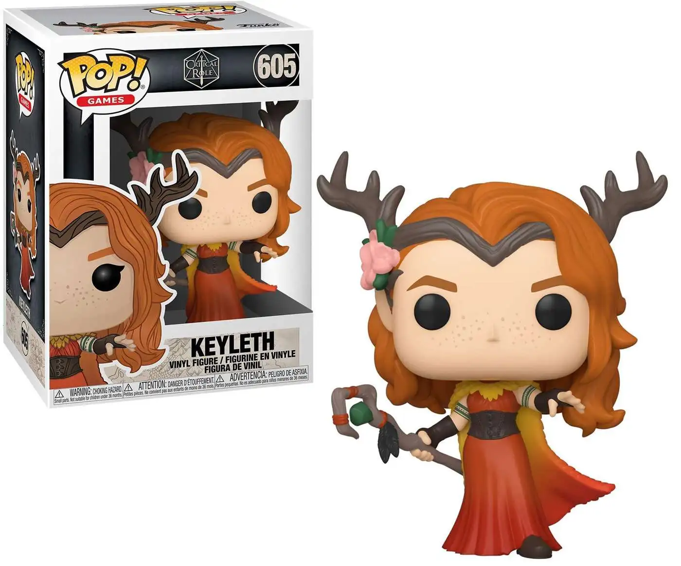 Funko Vox Machina Pop! Games Keyleth Vinyl Figure #605 [Damaged Package]
